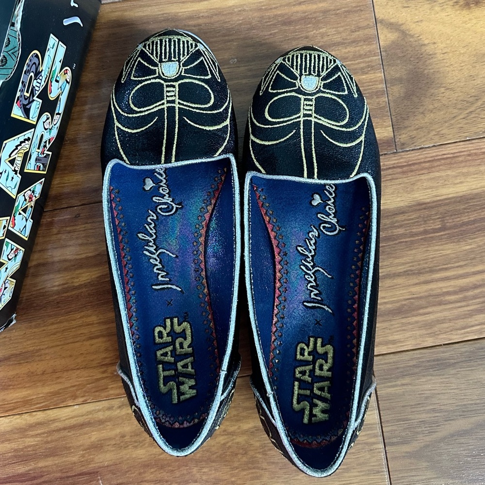 Irregular Choice Darth Vader Flats size 36